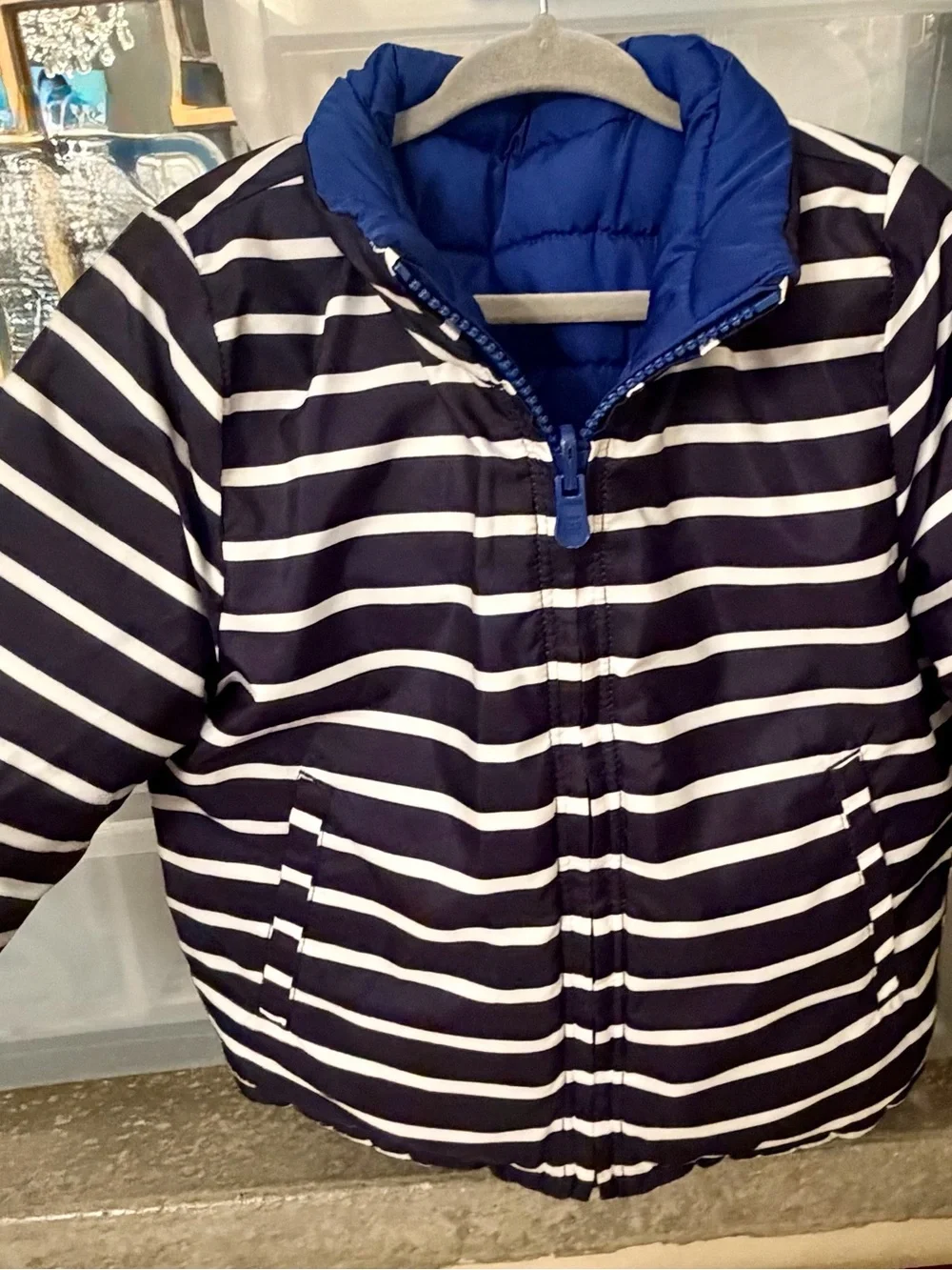 Gap Kids • 3T • Reversible Blue Puffer Jacket